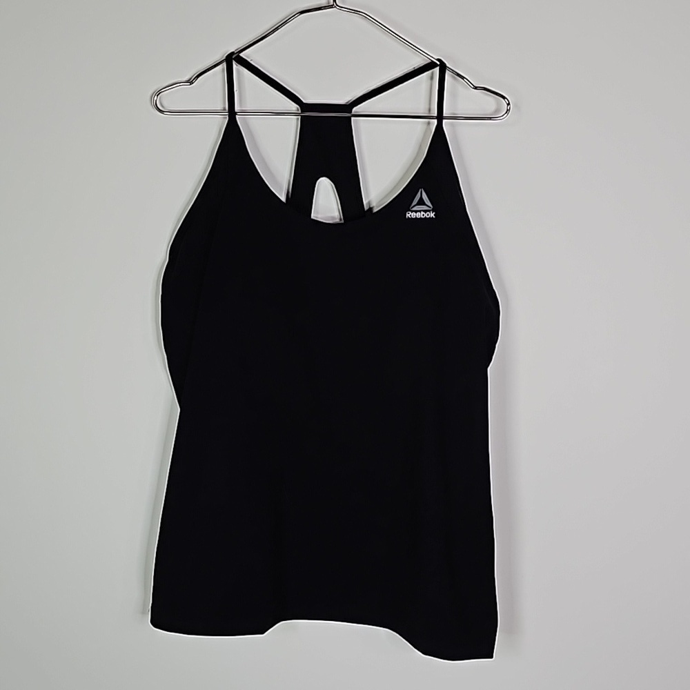 REEBOK black XL athletic tank top